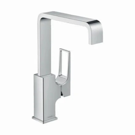 Змішувач для умивальника Hansgrohe Metropol з донним клапаном Push-Open (74511000)